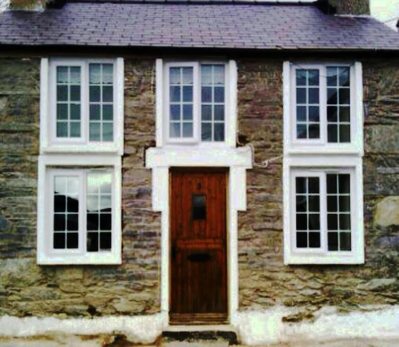 Snowdrop Stone Detached Cottage Talysarn Eksteriør bilde